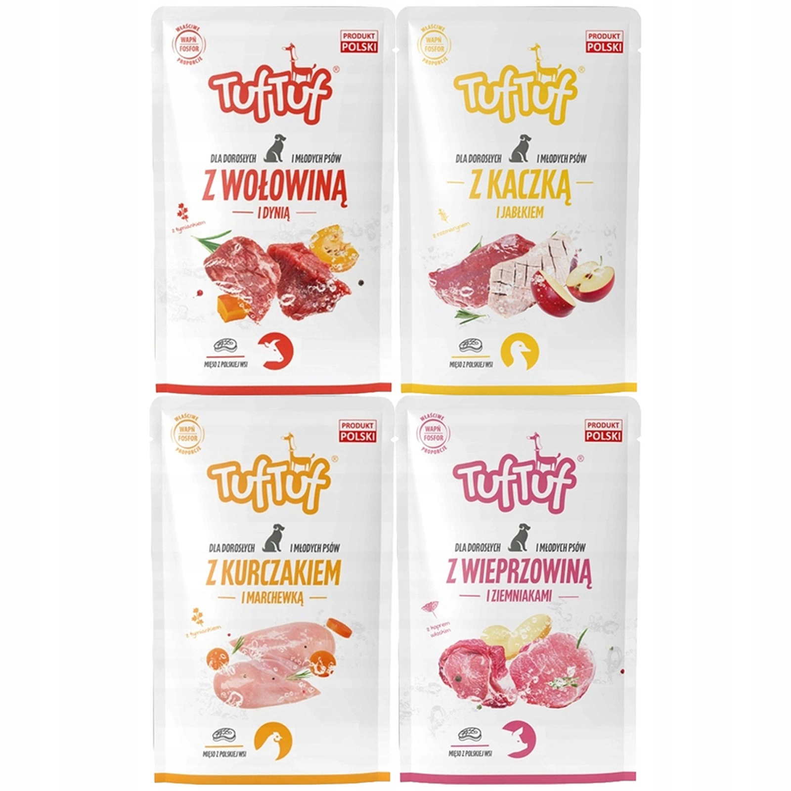 Tuf Tuf mix smaków adult 100 g × 120