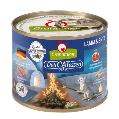 GranataPet DeliCatessen jagnięcina, kaczka pasztet adult 200 g × 12