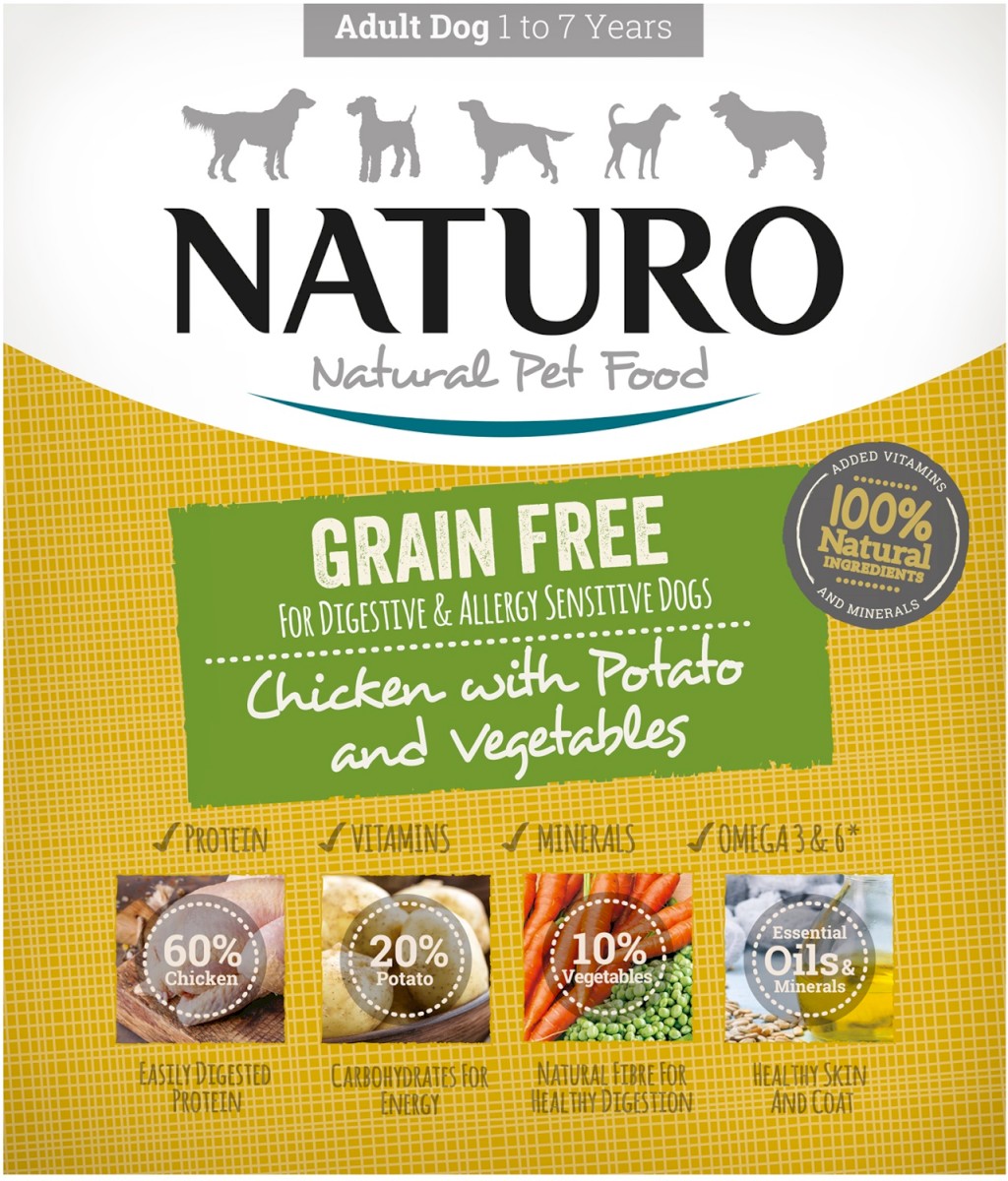 Naturo Grain Free kurczak adult 400 g