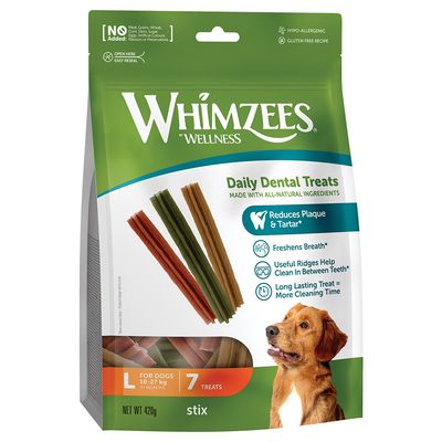Whimzees Stix adult duże rasy 60 g × 7