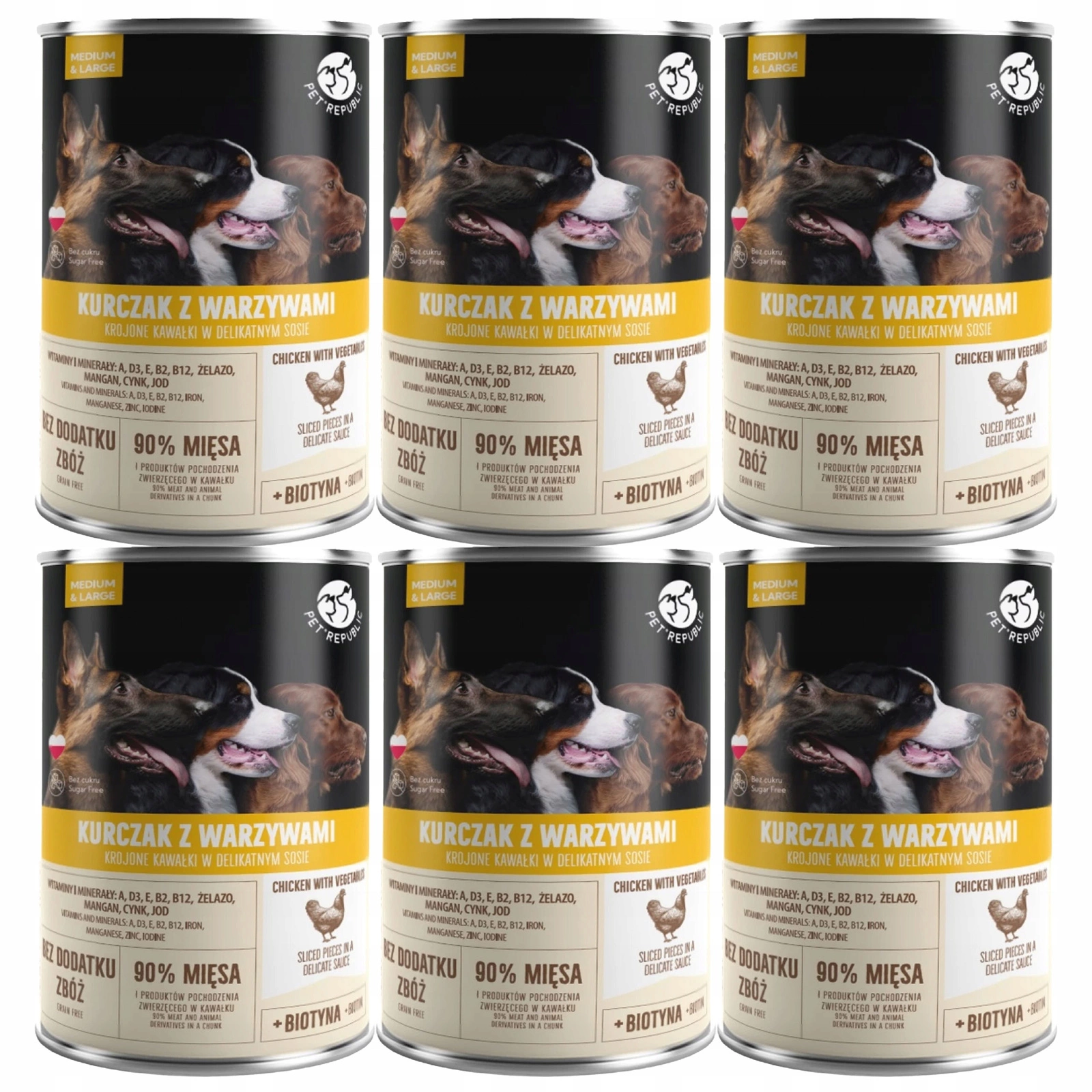 Pet Republic kurczak adult 1.25 kg × 6