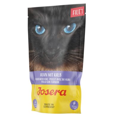 Josera Filet Digestive Sensitive cielęcina, kurczak kawałki adult 70 g × 16