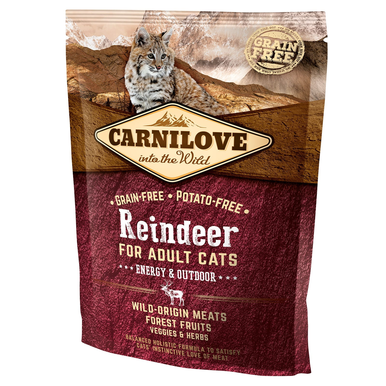 Carnilove Energy & Outdoor renifer adult 400 g