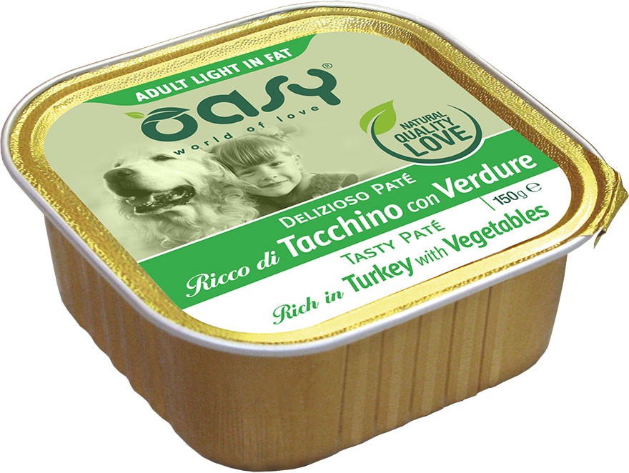Oasy Tasty Pate indyk adult 150 g