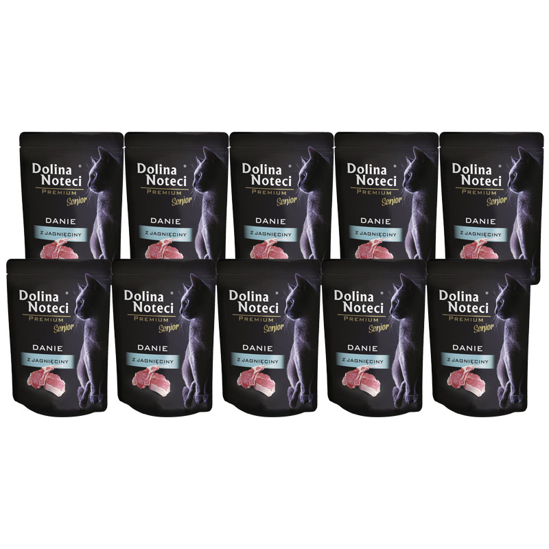 Dolina Noteci Premium jagnięcina senior 85 g × 10