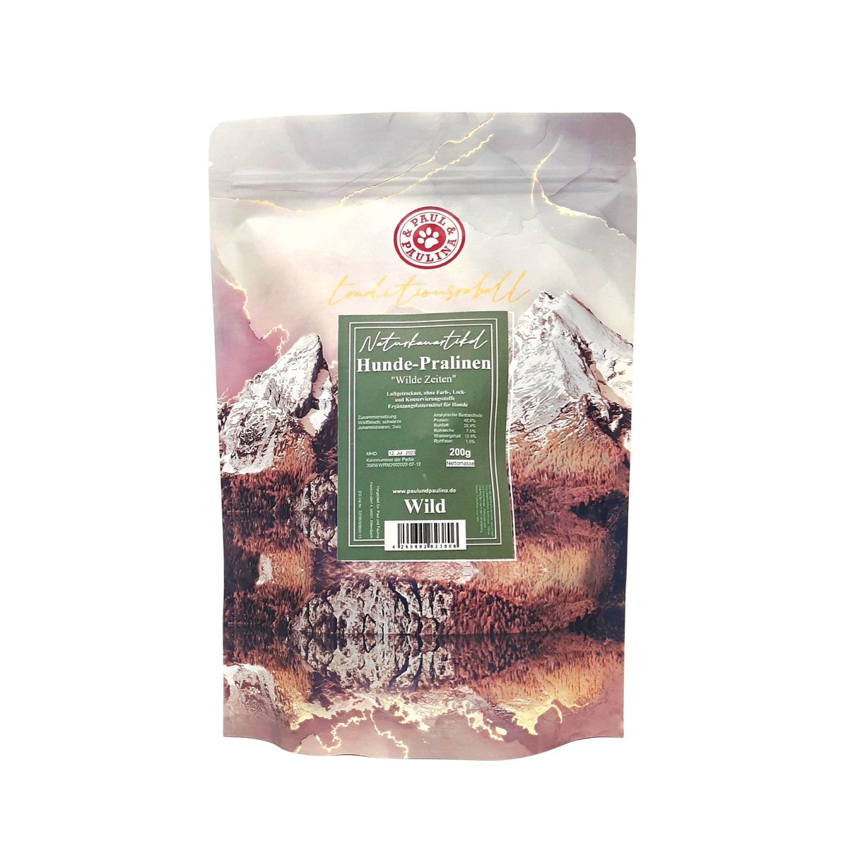 Paul & Paulina dziczyzna z czarną porzeczką 200 g