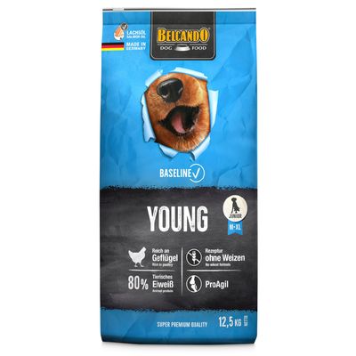 Belcando Baseline drób, ryba puppy 12,5 kg