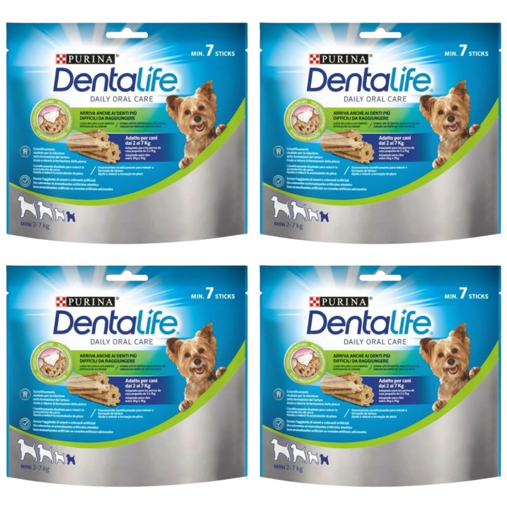 Purina DentaLife małe rasy 69 g × 4