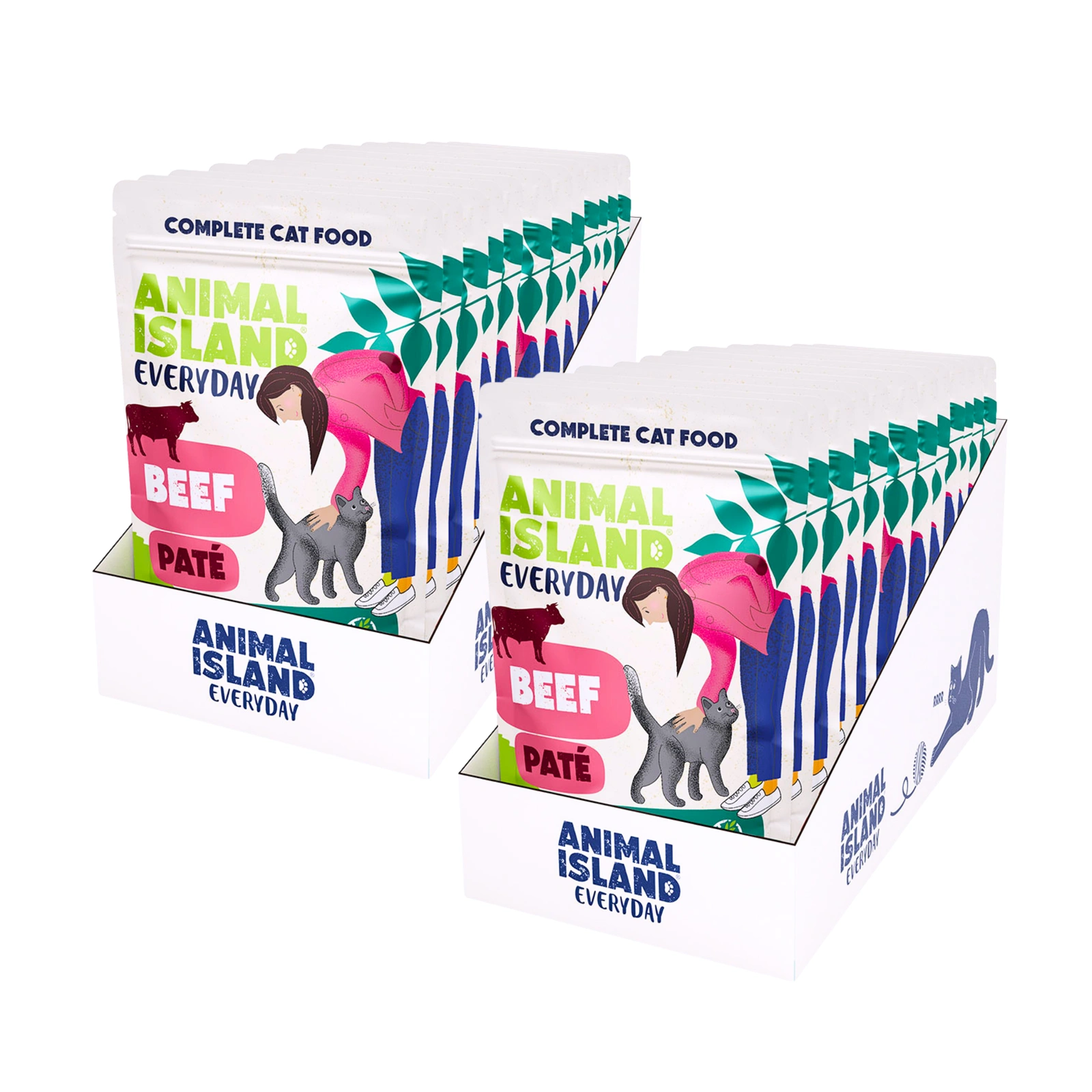 Animal Island Everyday wołowina pasztet adult 100 g × 24