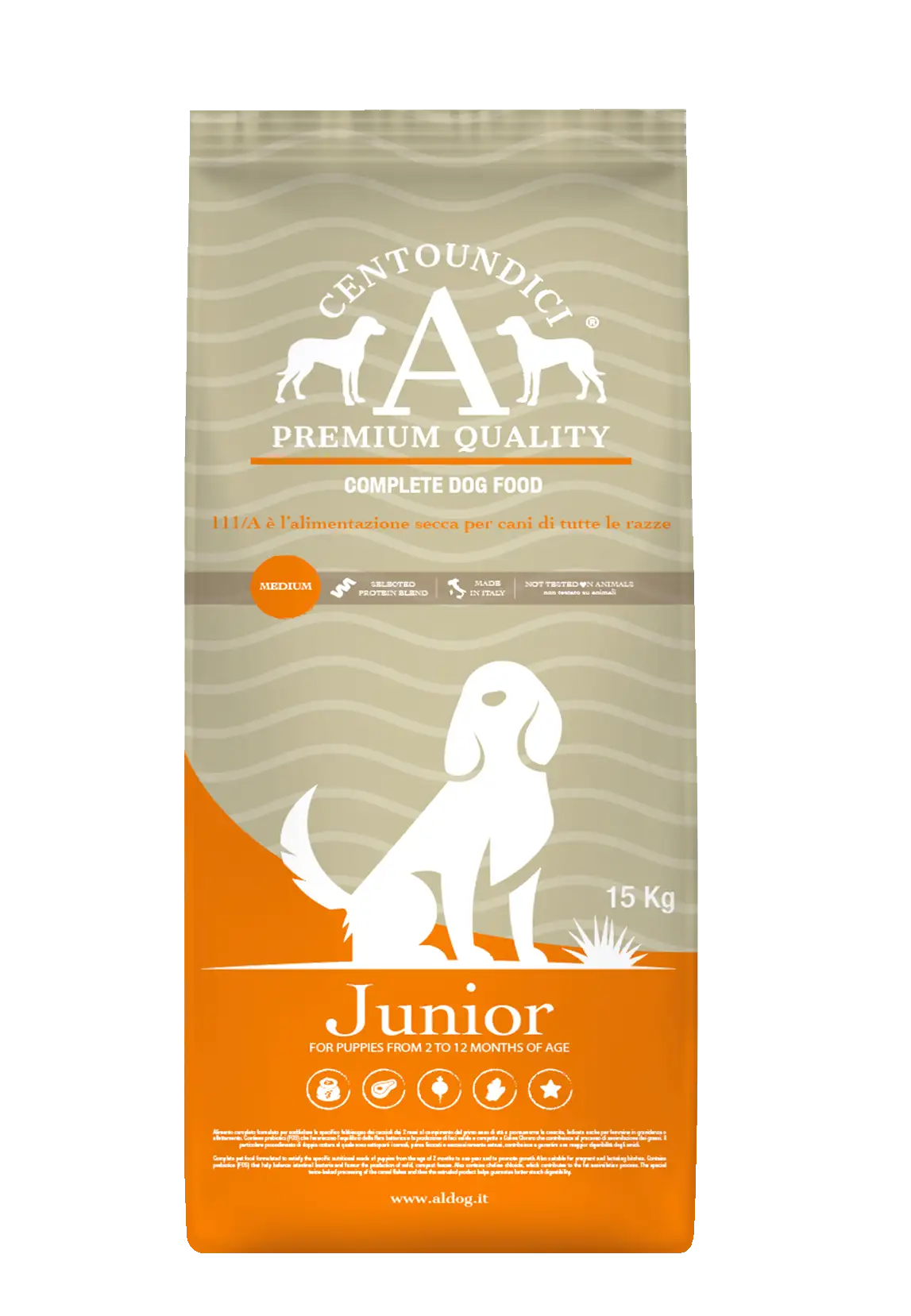 Aldog Premium Quality wieprzowina junior 15 kg