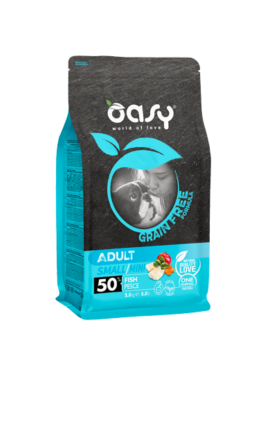 Oasy łosoś adult małe rasy 2,5 kg