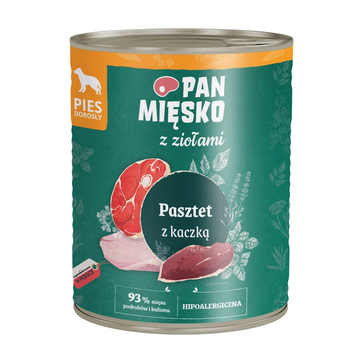 Pan Mięsko kaczka adult 800 g