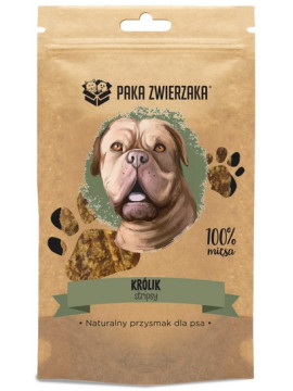Paka Zwierzaka Stripsy królik 70 g