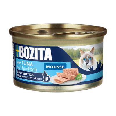 Bozita Mousse Sterilised tuńczyk pasztet adult 85 g × 12