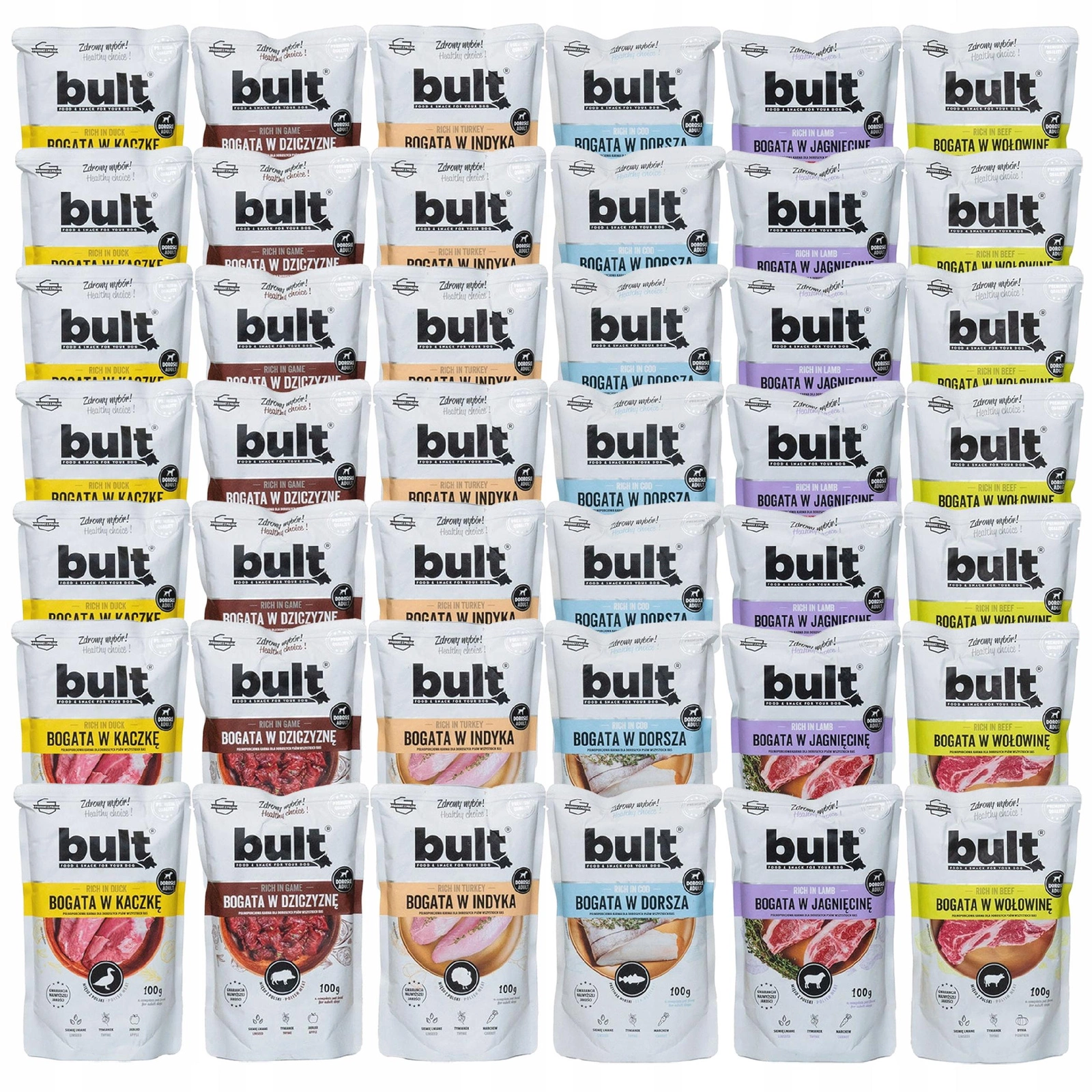 Bult mix smaków 100 g × 42