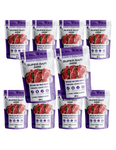 Rafi Super Rafi Mini indyk, wołowina adult małe rasy 100 g × 10