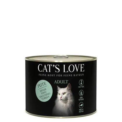 CAT'S LOVE indyk w galaretce adult 200 g