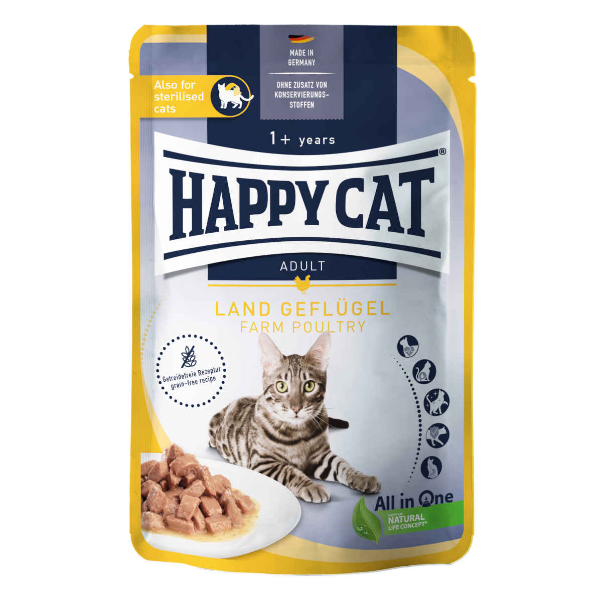 Happy Cat Culinary drób w sosie adult 85 g