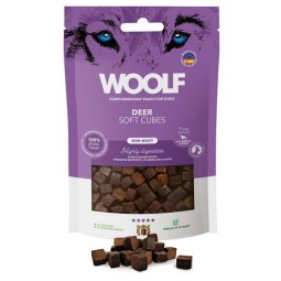 Woolf Soft Cubes jeleń 100 g