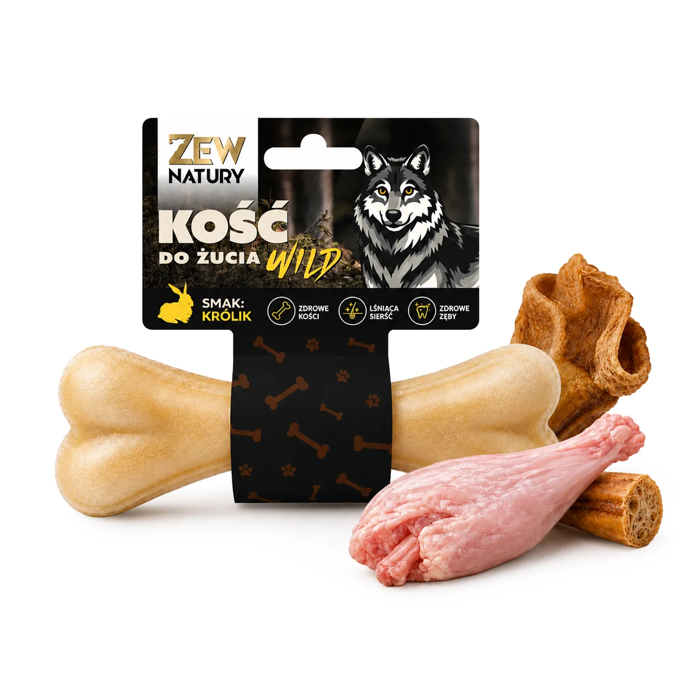 Zew Natury królik, wołowina adult 55 g