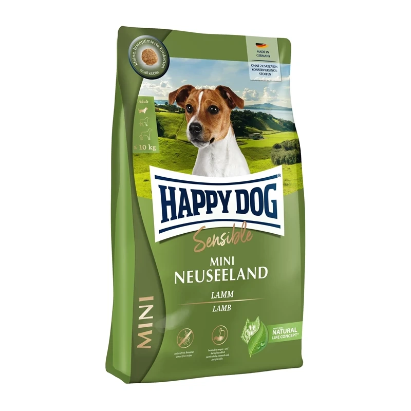 Happy Dog Sensible jagnięcina adult małe rasy 800 g