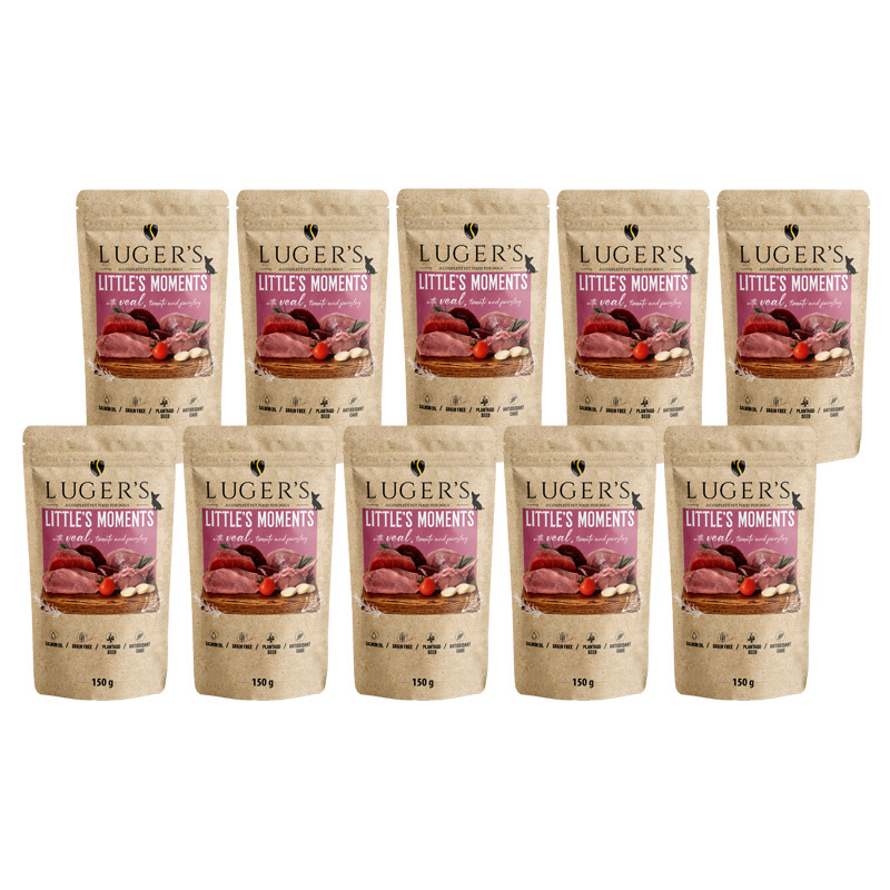 Luger's Little's Moments cielęcina małe rasy 150 g × 10