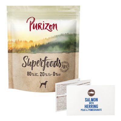 Purizon Superfoods łosoś, śledź adult 1 kg