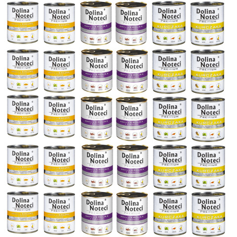 Dolina Noteci Premium mix smaków bez ryb 800 g × 30