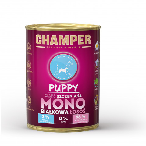 Champer Puppy łosoś puppy 400 g