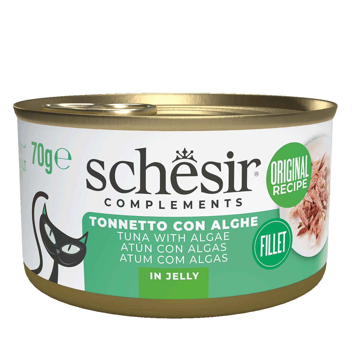 Schesir Complements kurczak, tuńczyk kawałki adult 70 g