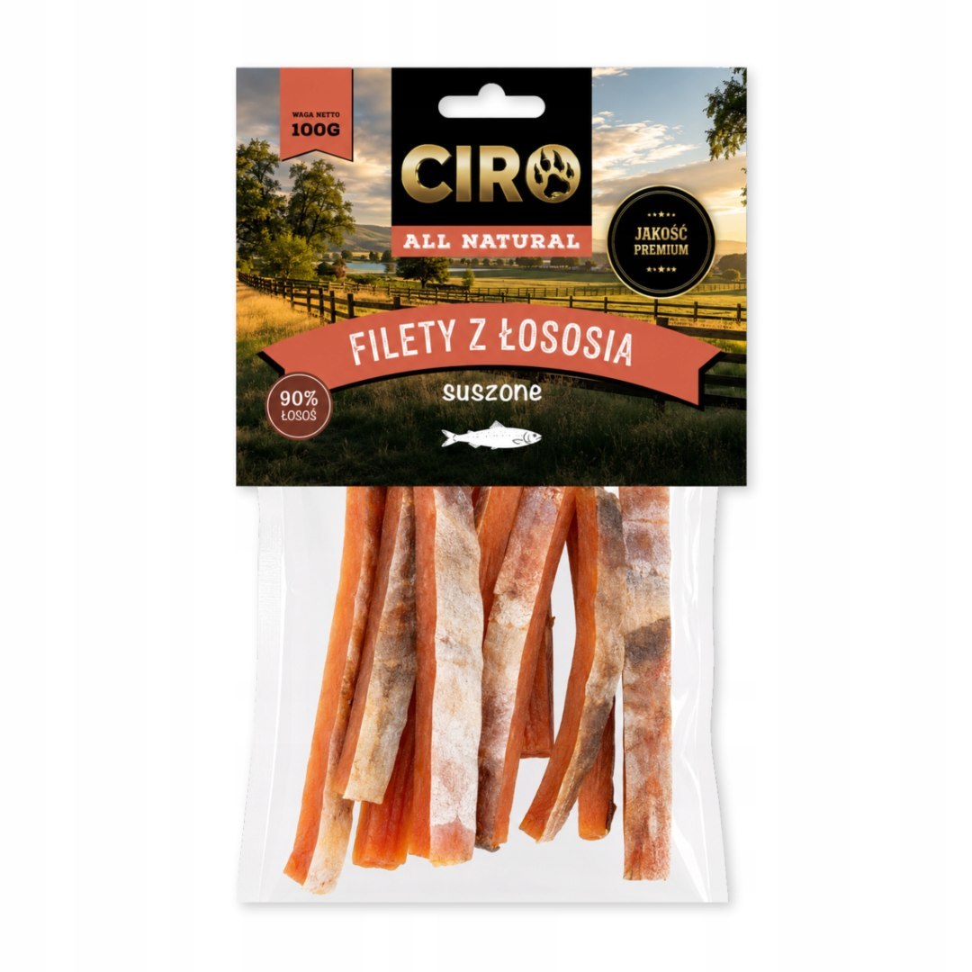 Ciro łosoś małe rasy 100 g