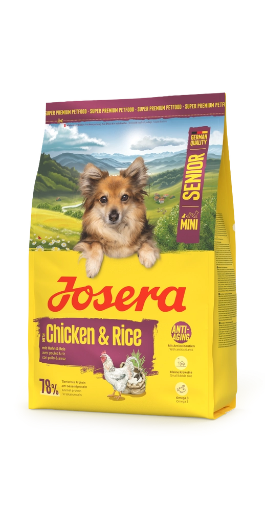 Josera Mini kurczak senior małe rasy 3 kg