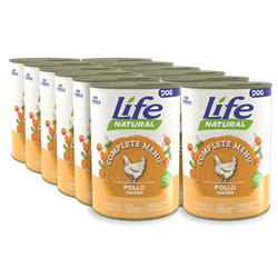 Life Dog Natural kurczak 400 g × 12