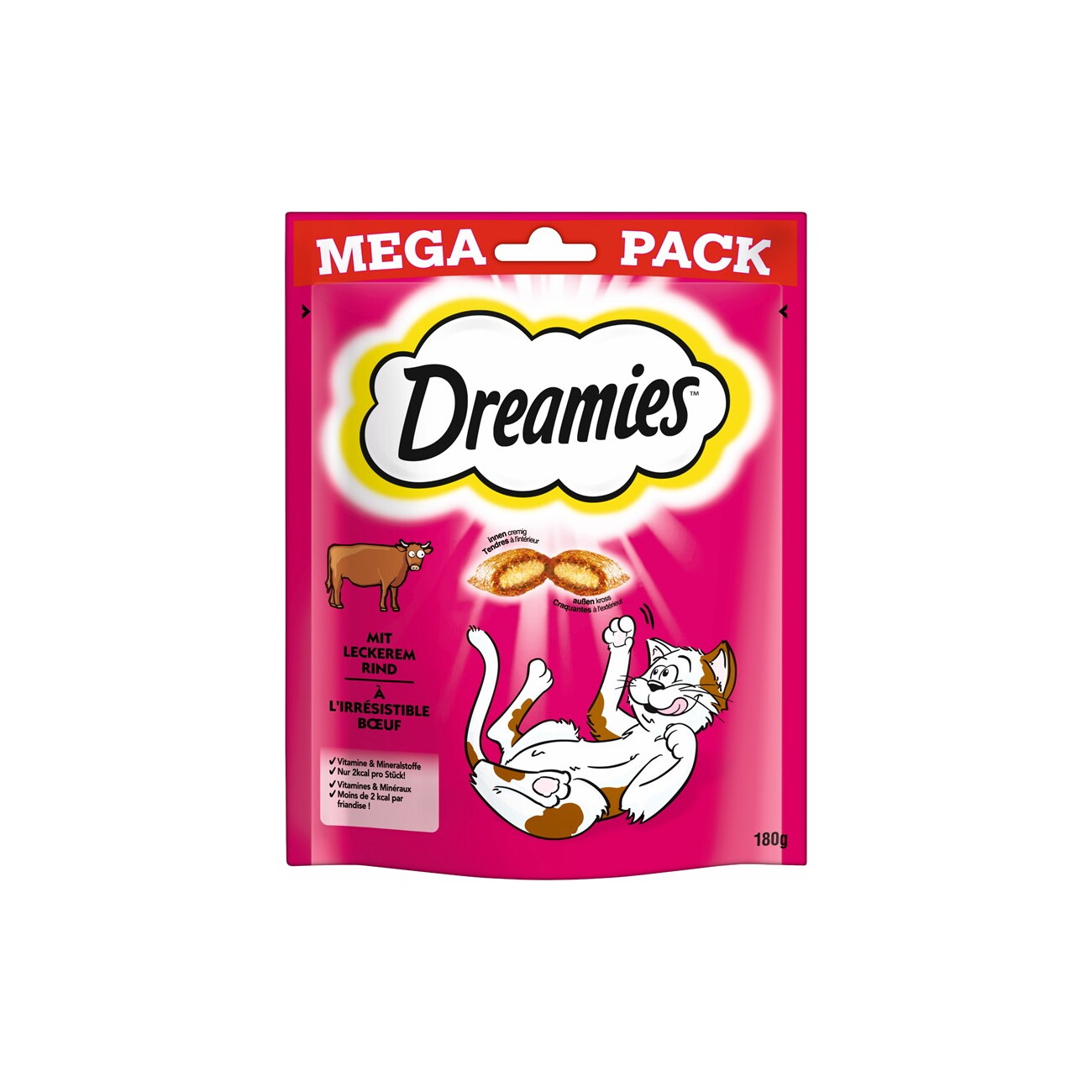 Dreamies wołowina 180 g