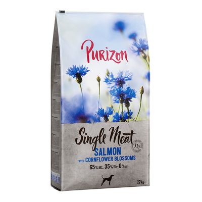 Purizon Single Meat łosoś adult 12 kg