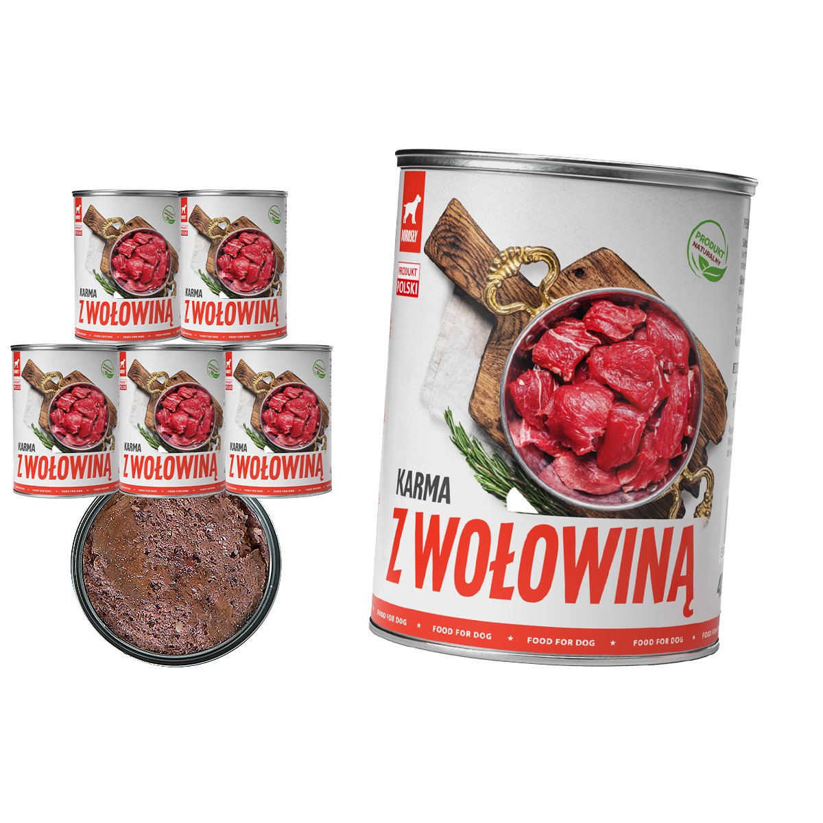 Tuf Tuf wołowina 400 g × 6