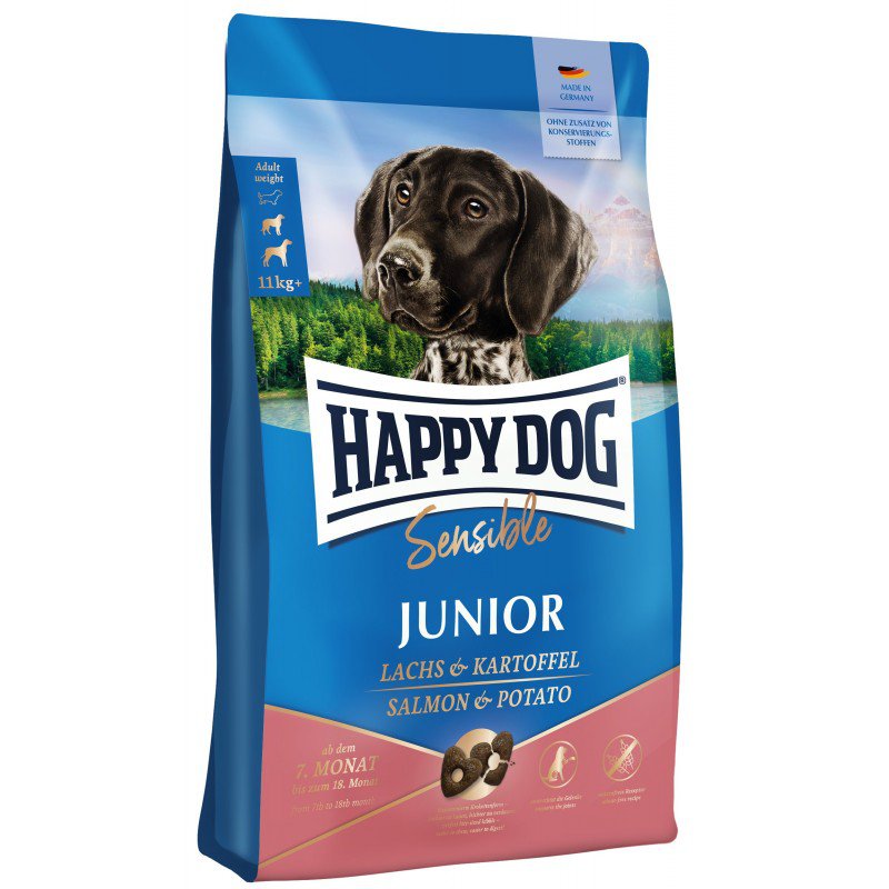 Happy Dog Sensible łosoś junior 1 kg