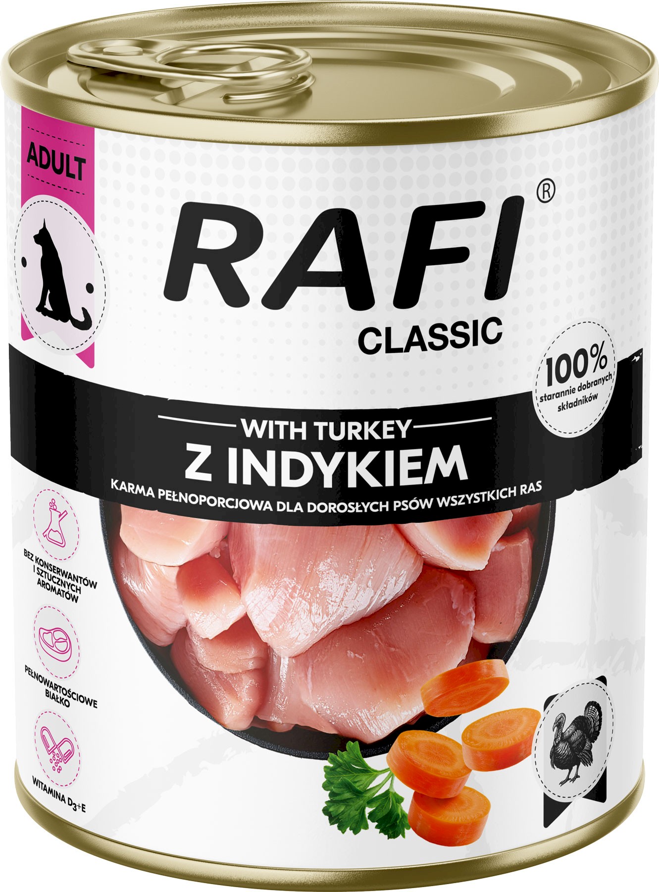 Rafi Classic indyk adult 800 g