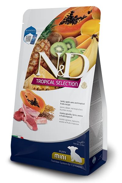 Farmina N&D Tropical Selection jagnięcina junior małe rasy 1,5 kg