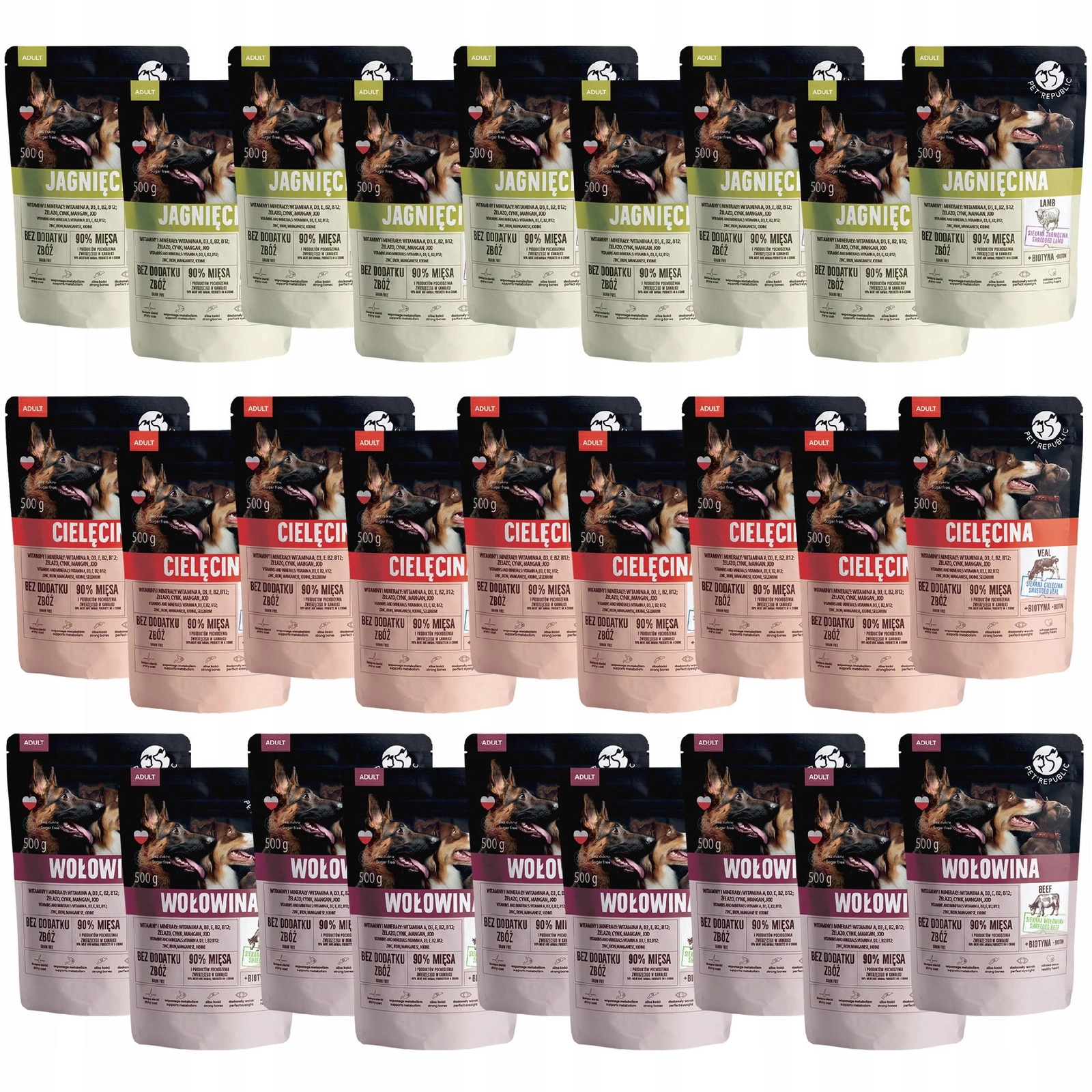 Pet Republic cielęcina 500 g × 27