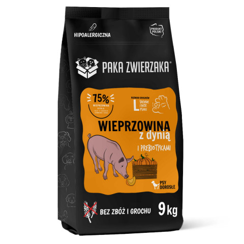 Paka Zwierzaka Seventh Heaven wieprzowina adult duże rasy 9 kg