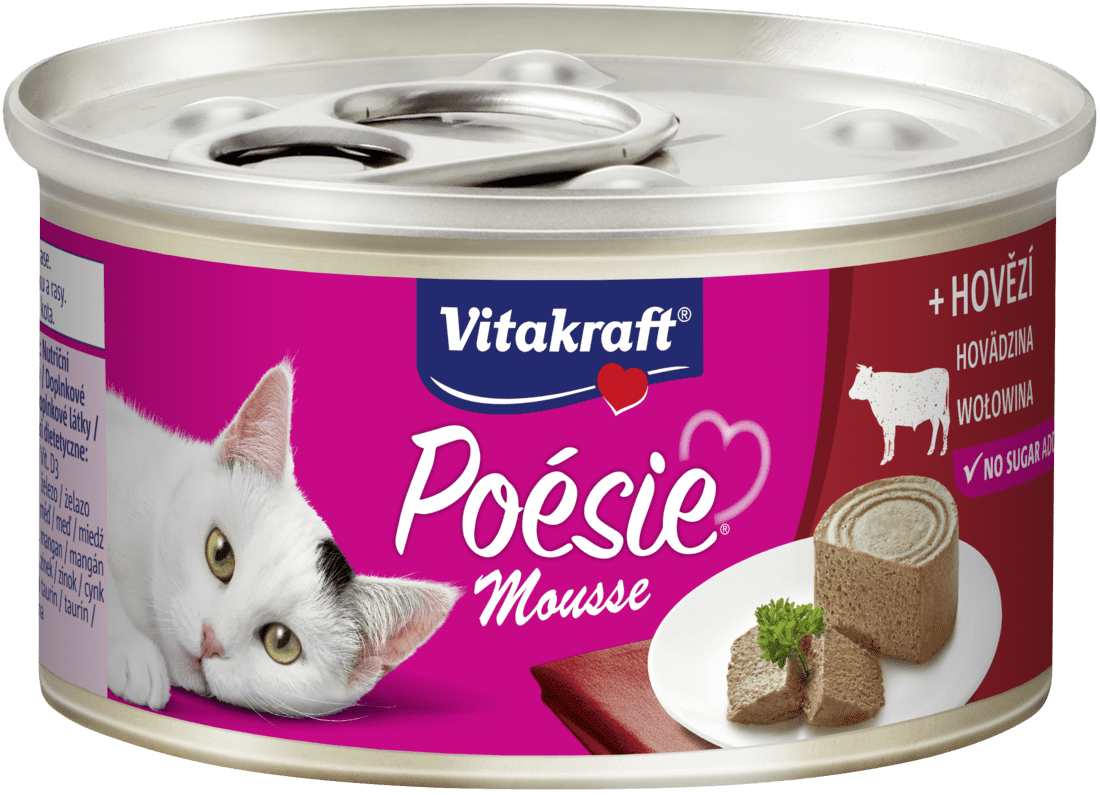 Vitakraft Poesie wołowina pasztet adult 85 g