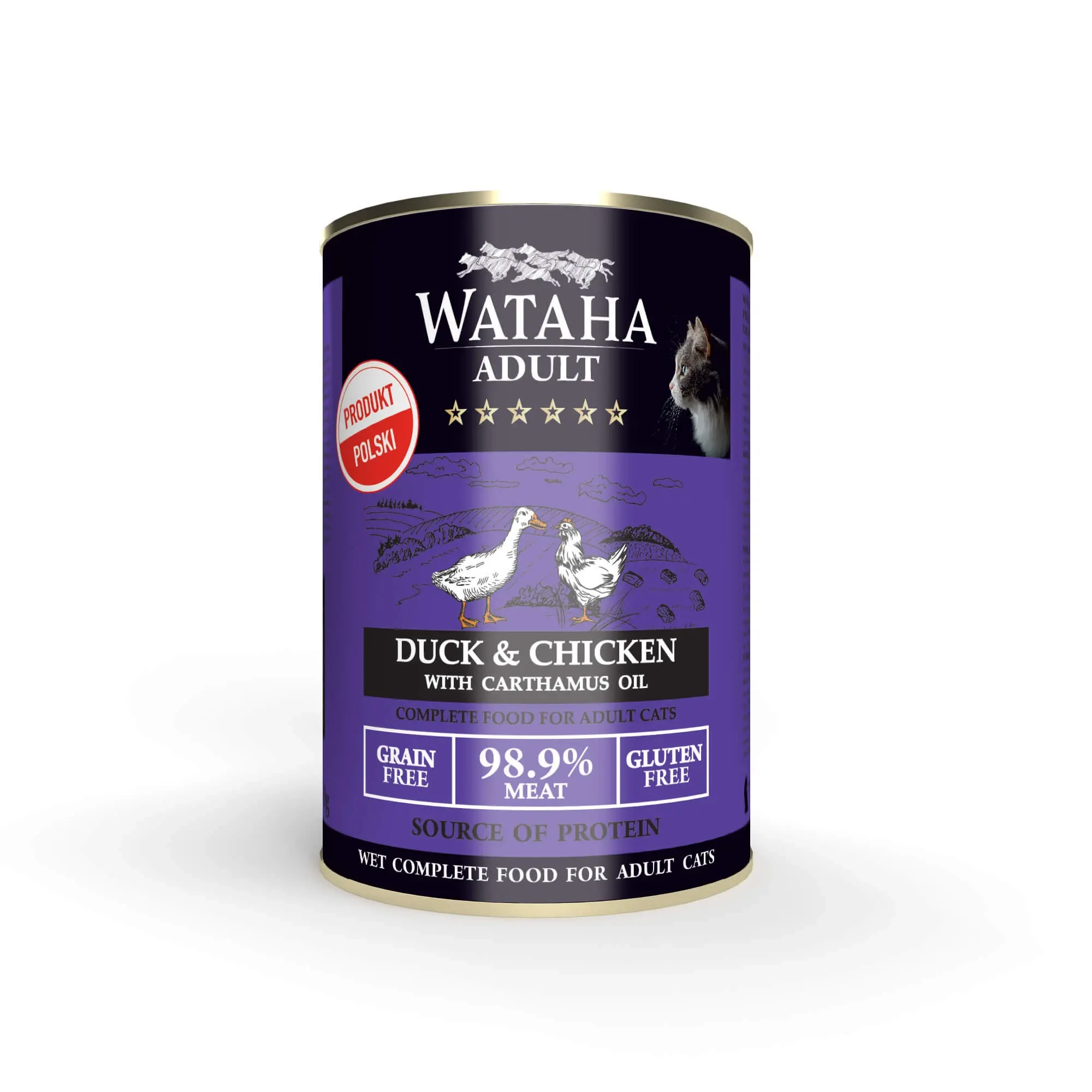 Wataha Hunt kaczka, kurczak pasztet adult 400 g