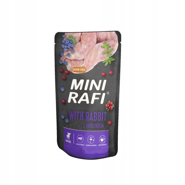Rafi Mini królik adult małe rasy 150 g