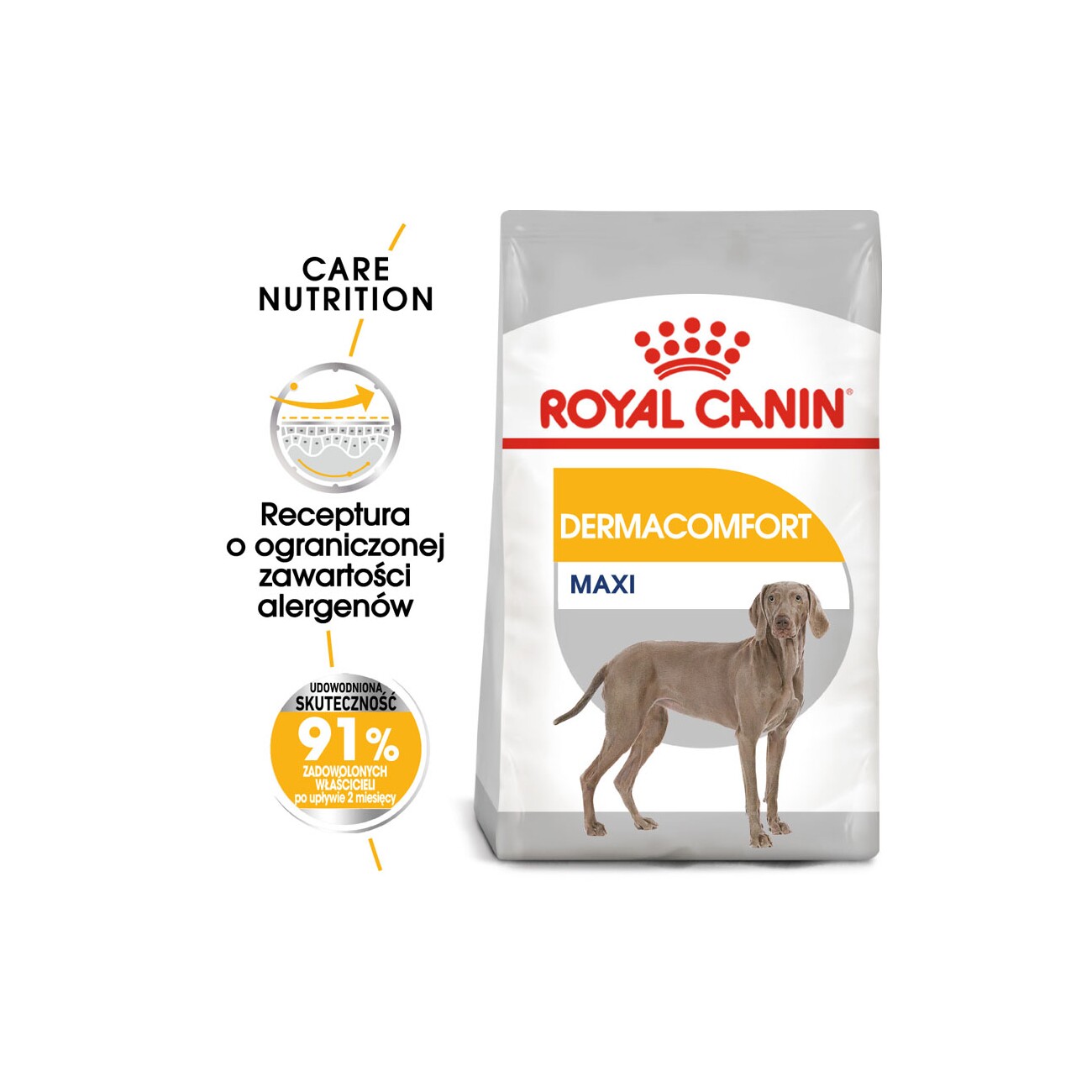 Royal Canin Dermacomfort duże rasy 3 kg