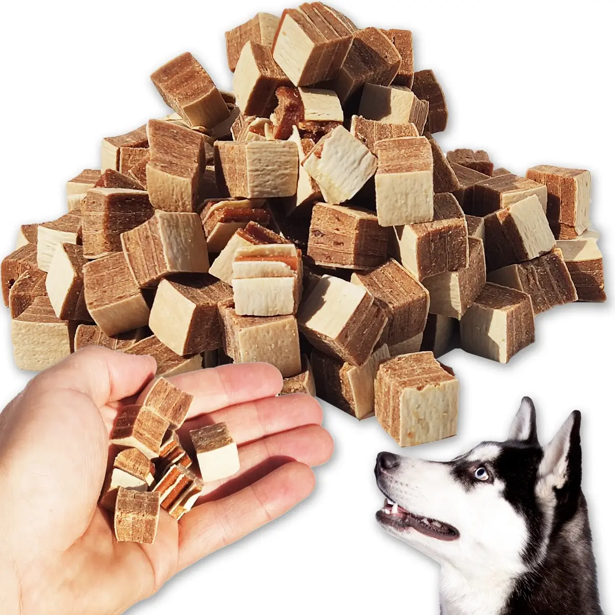 ZooPoint Snacks królik, ryba 500 g