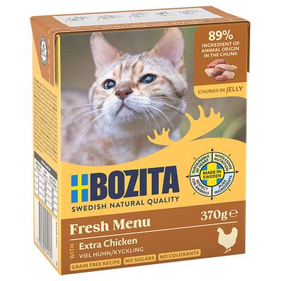 Bozita Fresh Menu kurczak w galaretce 370 g × 24