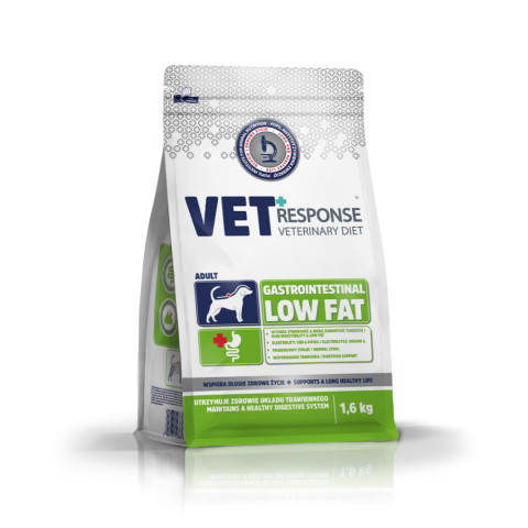 Vet Response Gastrointestinal Low Fat indyk adult 1,6 kg