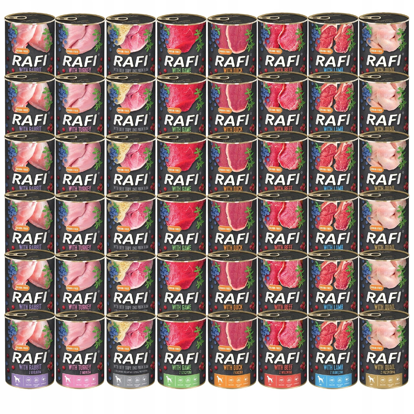 Rafi 400 g × 48