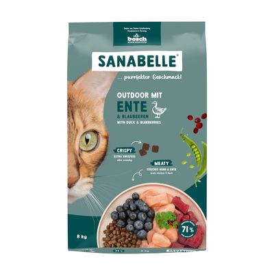 Sanabelle Outdoor kaczka adult 8 kg